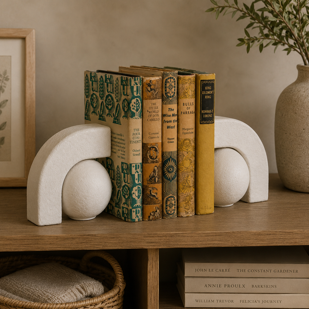 Ashen Book Ends