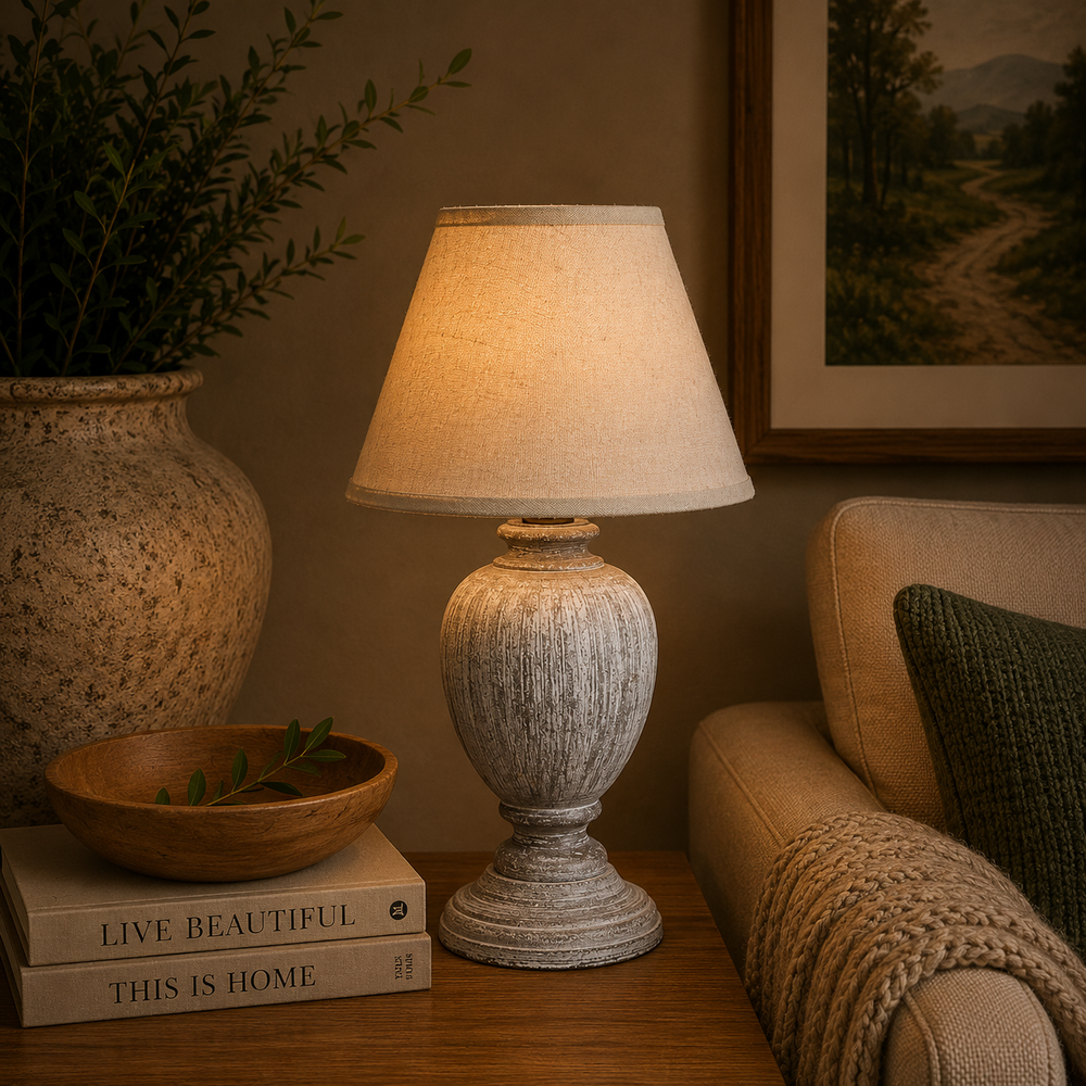 Otem Urn Table Lamp