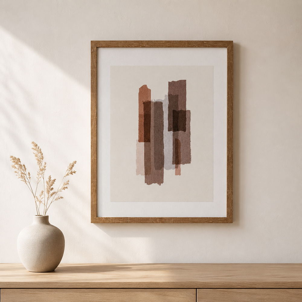 Tydis Art in Wooden Frame