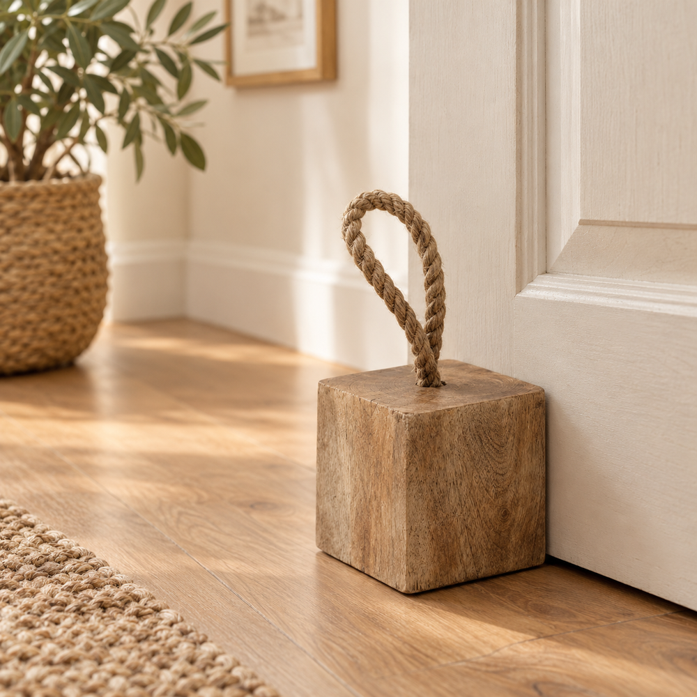 Mango Wood Doorstop