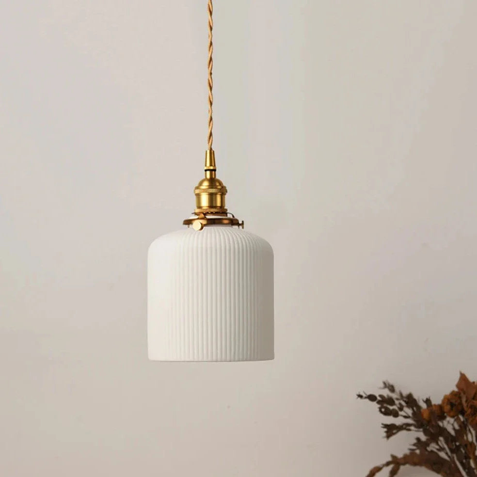 Verona Dome Ceramic Pendant Light